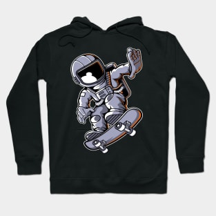 Astronaut Skateboard Hoodie